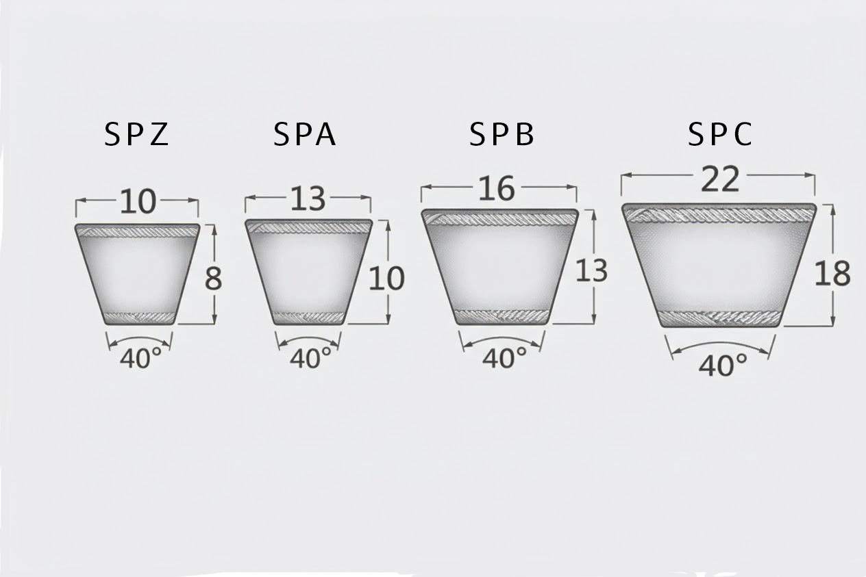 高馬力 V 型皮帶